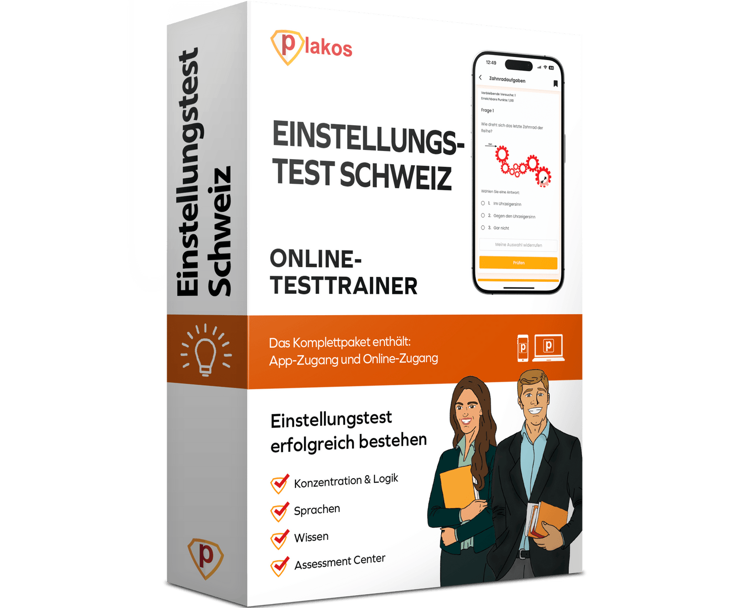 Eignungstest Schweiz (allgemein) Online Testtrainer