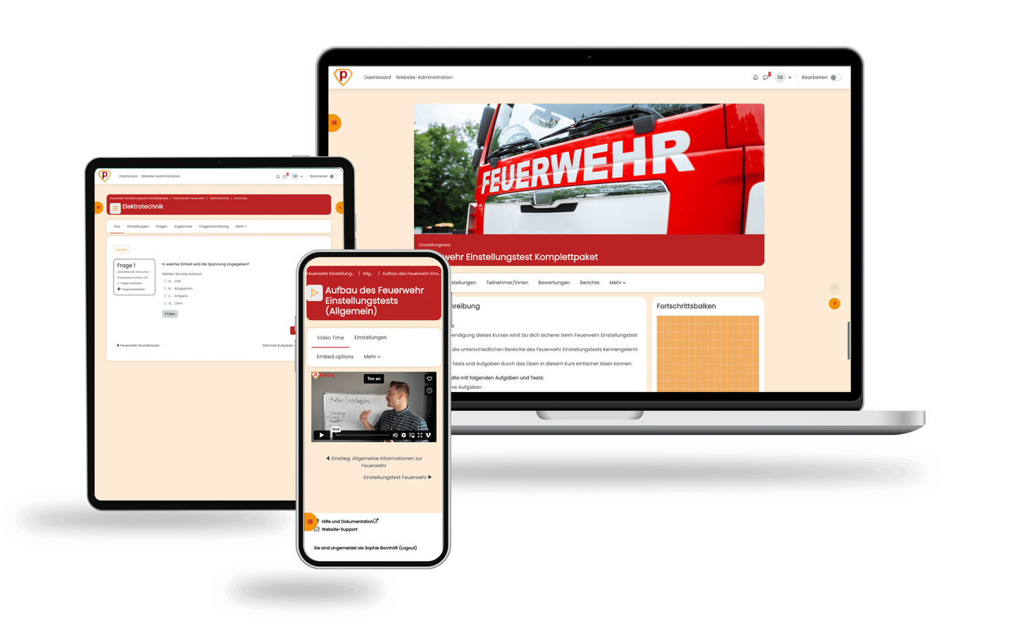 Feuerwehr Eignungstest Schweiz 2025 Online Testtrainer