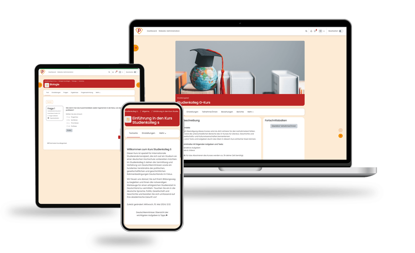 Aufnahmetest Studienkolleg 2025 Online Testtrainer
