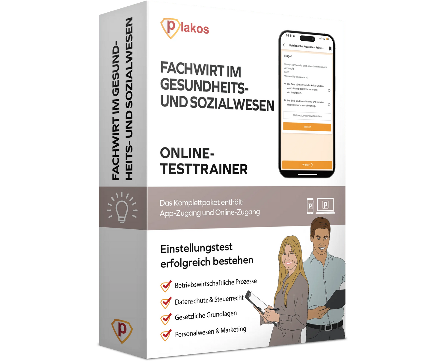 Prüfungsfragen Fachwirt im Gesundheits- und Sozialwesen 2026 Online Testtrainer