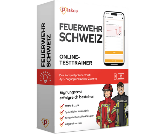 Feuerwehr Eignungstest Schweiz 2025 Online Testtrainer
