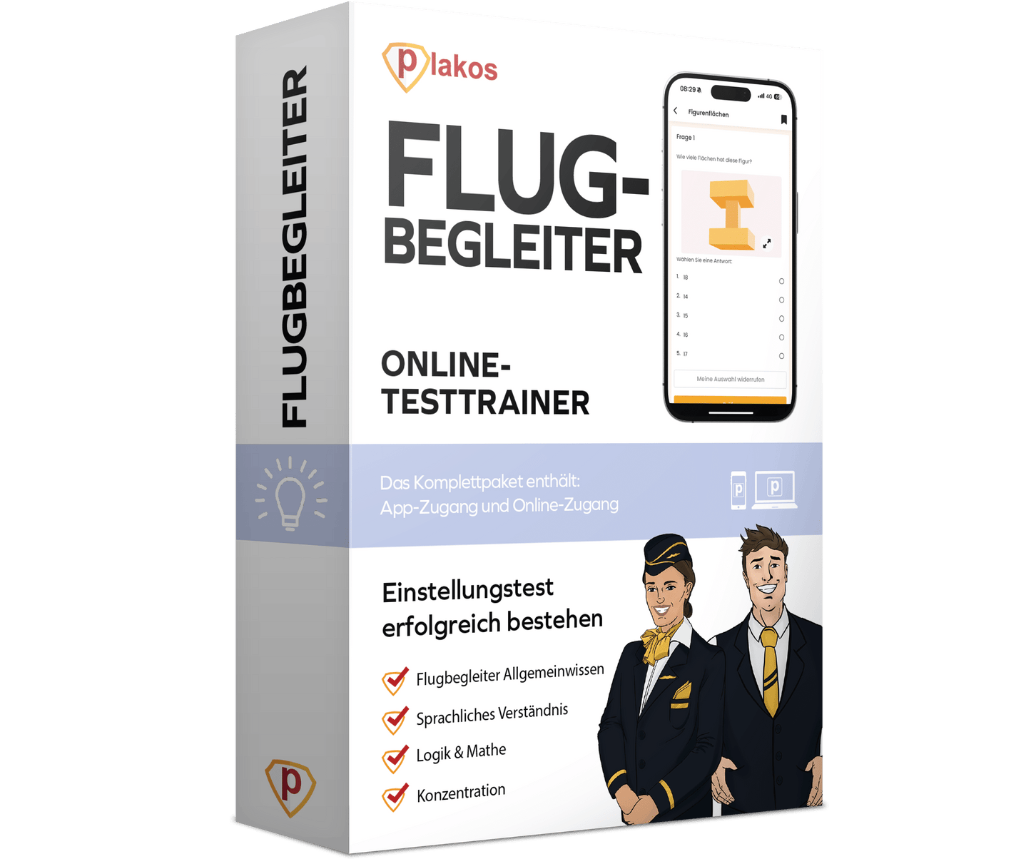 Flugbegleiter Einstellungstest 2025 Online Testtrainer