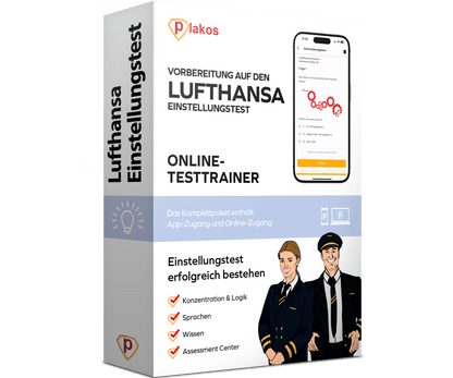 Vorbereitung für den Lufthansa Einstellungstest 2026 Online Testtrainer