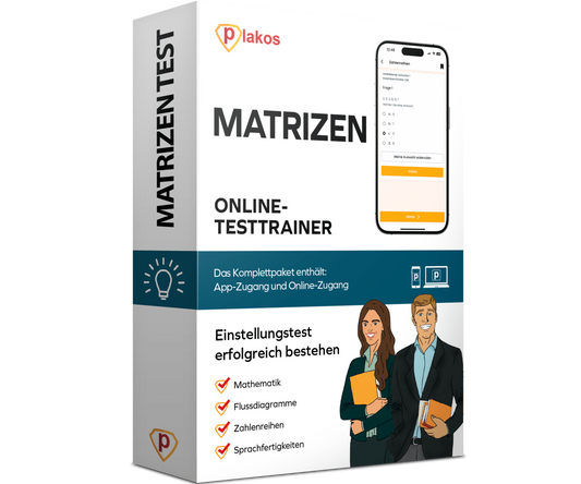 Matrizentest im Einstellungstest 2025 Online Testtrainer