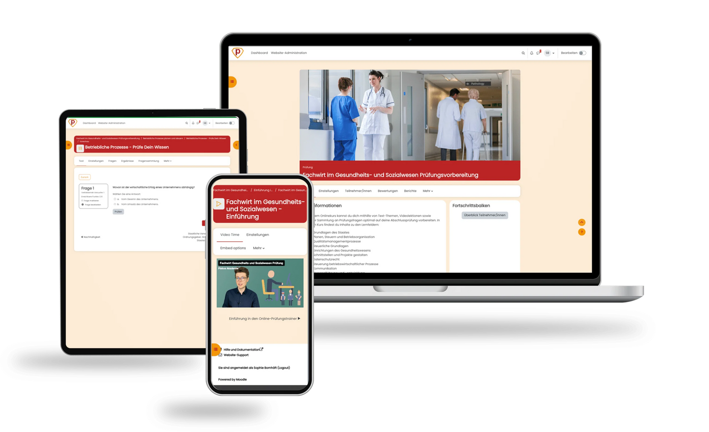 Prüfungsfragen Fachwirt im Gesundheits- und Sozialwesen 2026 Online Testtrainer