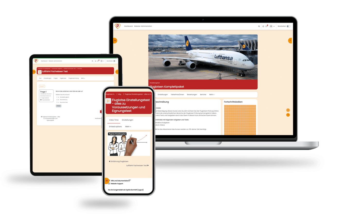 Fluglotse Einstellungstest Vorbereitung 2025 Online Testtrainer