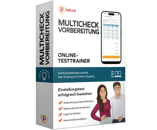 Multicheck Vorbereitung 2026 Online Testtrainer