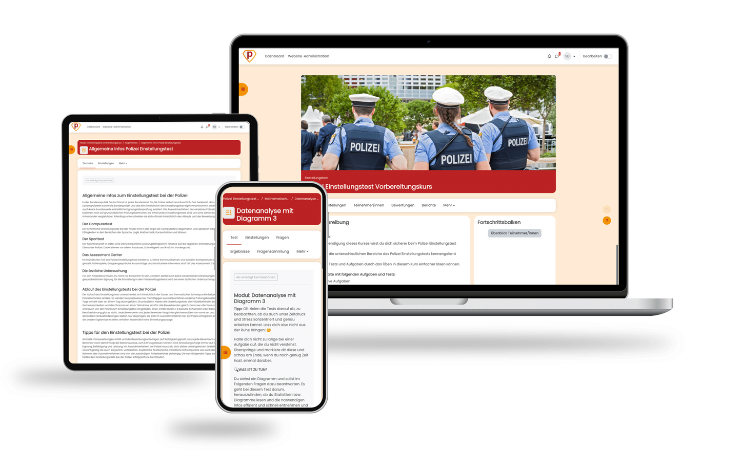 Eignungstest Polizei Schweiz 2025 Online Testtrainer