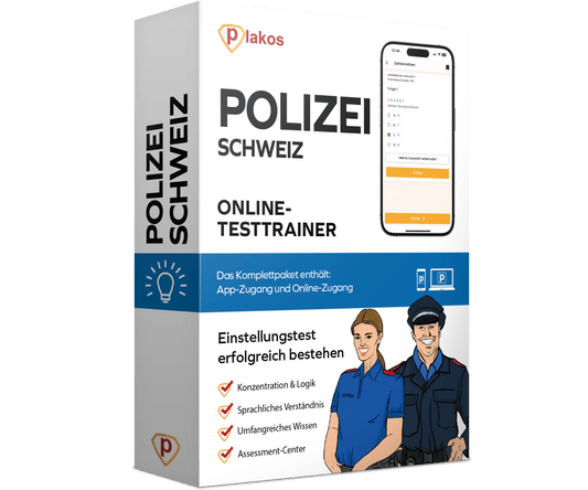 Eignungstest Polizei Schweiz 2025 Online Testtrainer
