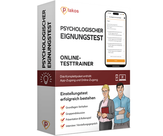 Psychologischer Eignungstest 2025 Online Testtrainer