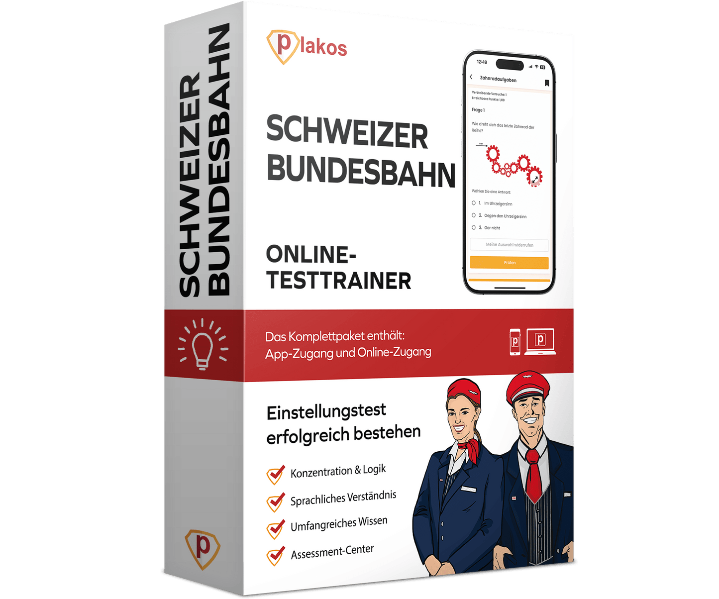 SBB Eignungstest 2025 Online Testtrainer