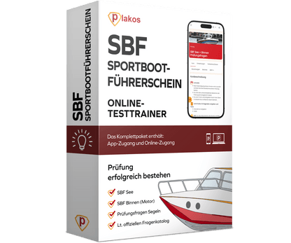 Sportbootführerschein SBF See + Binnen 2026 Online Prüfungstrainer