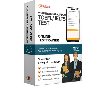 Vorbereitung für den TOEFL Test 2026 Online Testtrainer